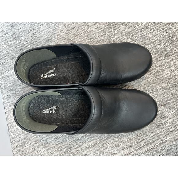 Dansko Women SZ 10.5-11 M Clogs Shoes Men SZ 13.5-14 Leather, Healthcare, EUC - Picture 3 of 9